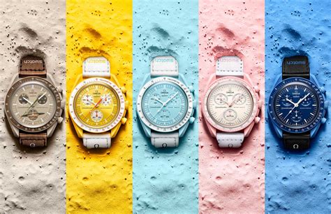 Swatch X Omega colors